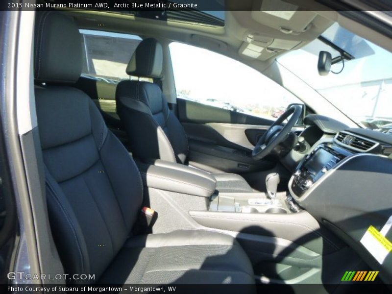 Arctic Blue Metallic / Graphite 2015 Nissan Murano Platinum AWD