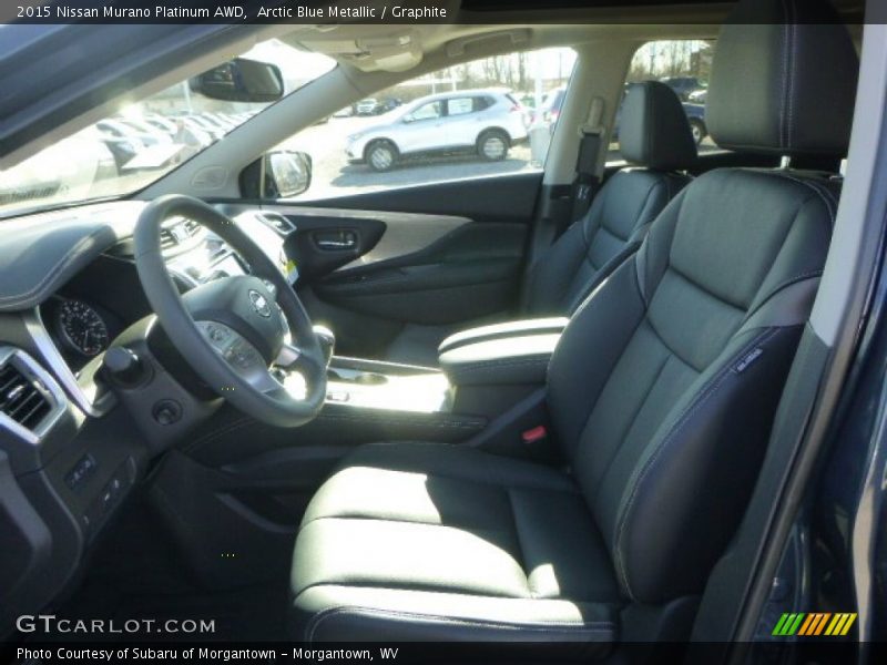 Arctic Blue Metallic / Graphite 2015 Nissan Murano Platinum AWD