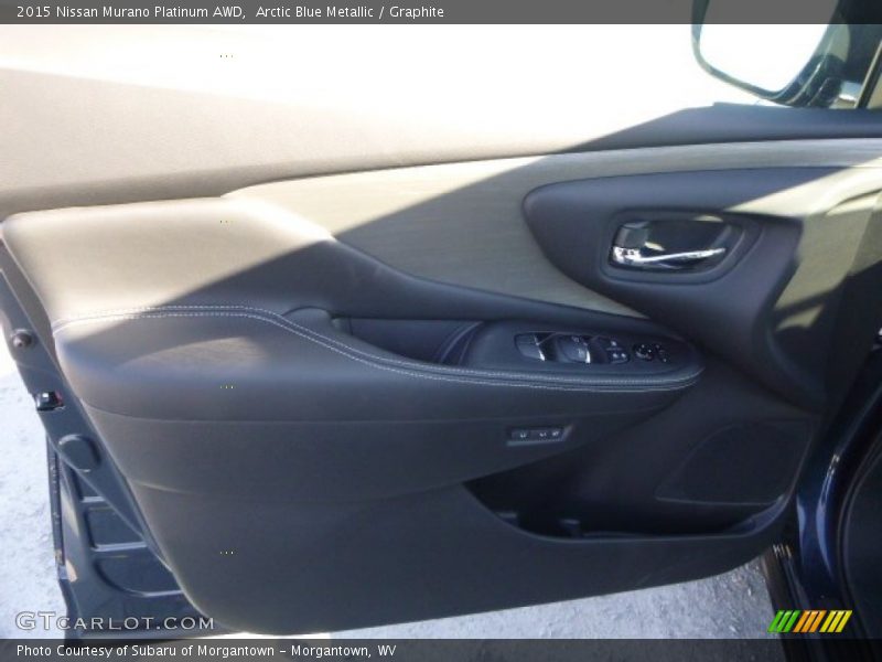 Arctic Blue Metallic / Graphite 2015 Nissan Murano Platinum AWD