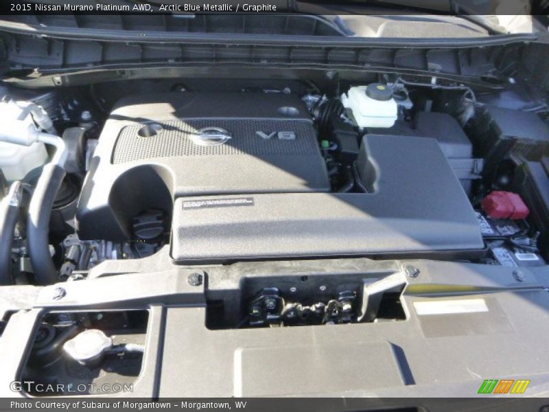 Arctic Blue Metallic / Graphite 2015 Nissan Murano Platinum AWD