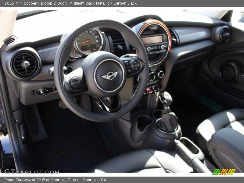 Midnight Black Metallic / Carbon Black 2015 Mini Cooper Hardtop 2 Door