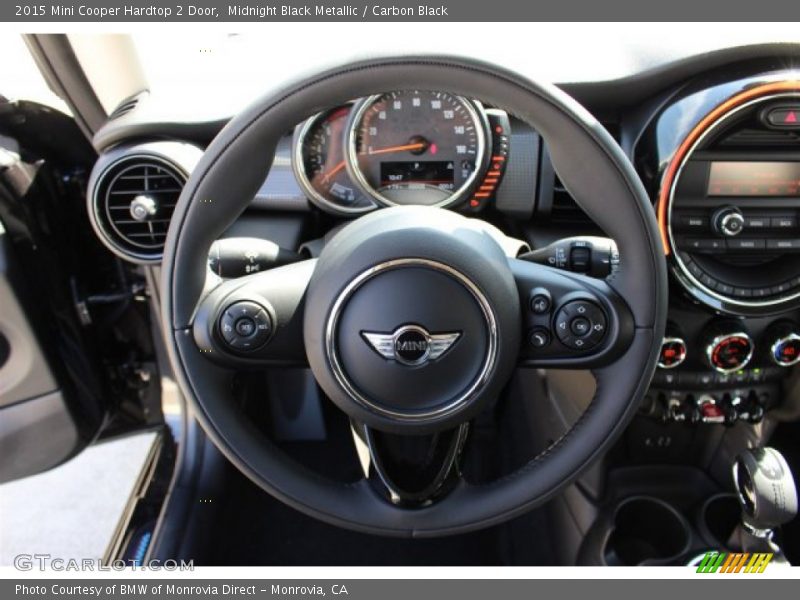 Midnight Black Metallic / Carbon Black 2015 Mini Cooper Hardtop 2 Door