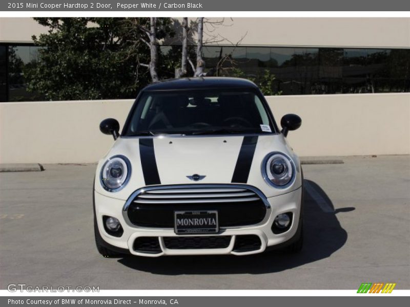 Pepper White / Carbon Black 2015 Mini Cooper Hardtop 2 Door