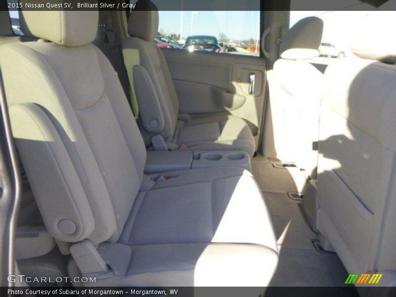 Brilliant Silver / Gray 2015 Nissan Quest SV