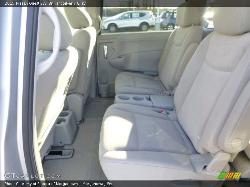 Brilliant Silver / Gray 2015 Nissan Quest SV