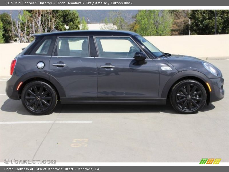 Moonwalk Gray Metallic / Carbon Black 2015 Mini Cooper S Hardtop 4 Door