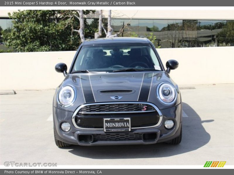Moonwalk Gray Metallic / Carbon Black 2015 Mini Cooper S Hardtop 4 Door