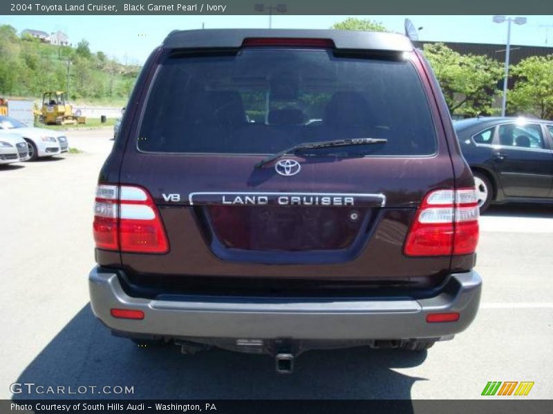 Black Garnet Pearl / Ivory 2004 Toyota Land Cruiser