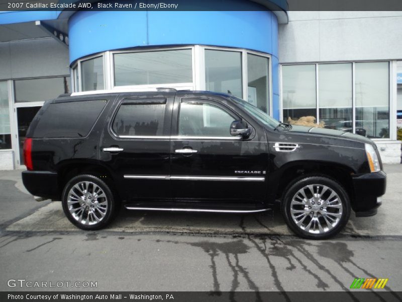 Black Raven / Ebony/Ebony 2007 Cadillac Escalade AWD