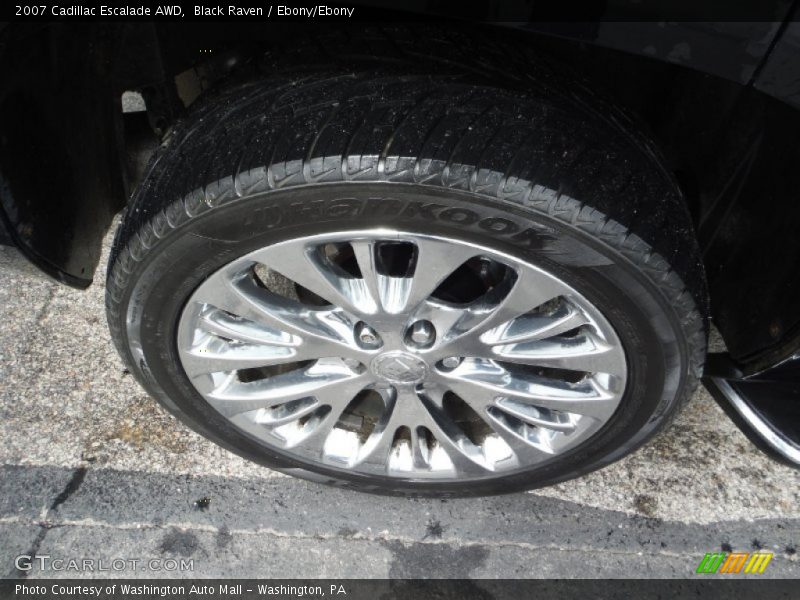 Black Raven / Ebony/Ebony 2007 Cadillac Escalade AWD
