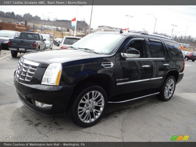 Black Raven / Ebony/Ebony 2007 Cadillac Escalade AWD
