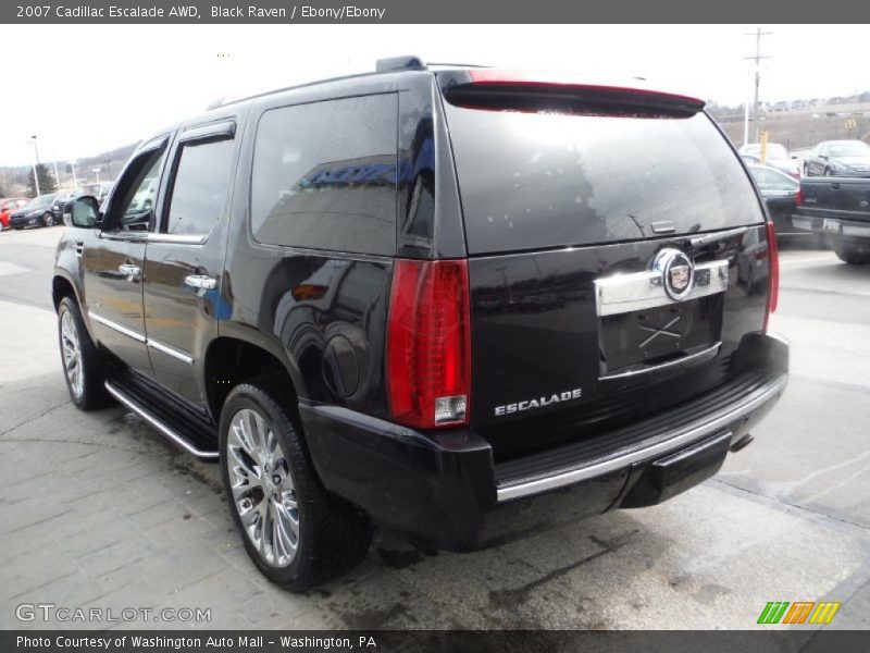 Black Raven / Ebony/Ebony 2007 Cadillac Escalade AWD