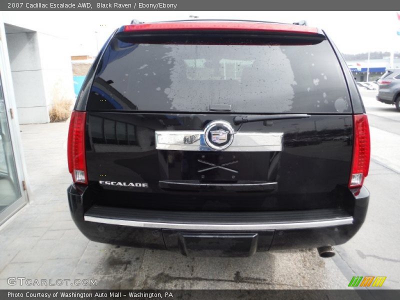 Black Raven / Ebony/Ebony 2007 Cadillac Escalade AWD