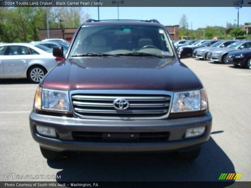 Black Garnet Pearl / Ivory 2004 Toyota Land Cruiser