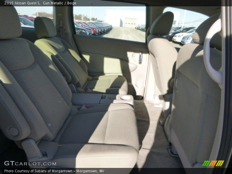 Gun Metallic / Beige 2015 Nissan Quest S