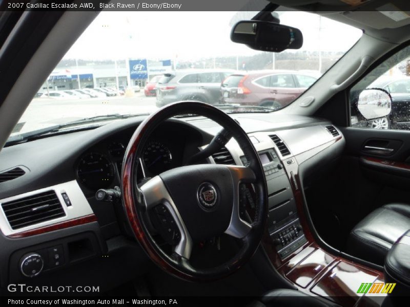Black Raven / Ebony/Ebony 2007 Cadillac Escalade AWD