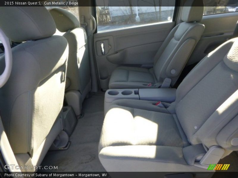 Gun Metallic / Beige 2015 Nissan Quest S