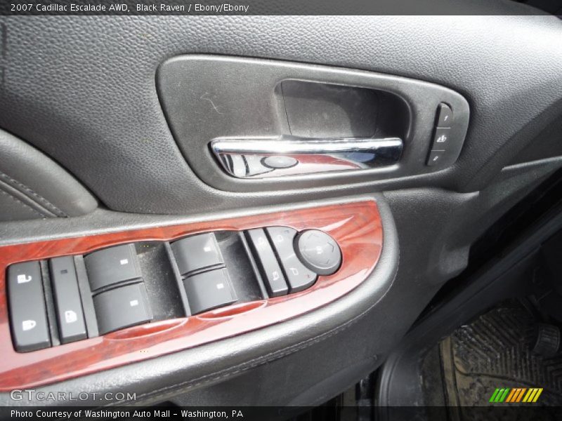 Black Raven / Ebony/Ebony 2007 Cadillac Escalade AWD