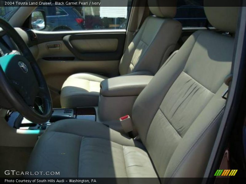 Black Garnet Pearl / Ivory 2004 Toyota Land Cruiser