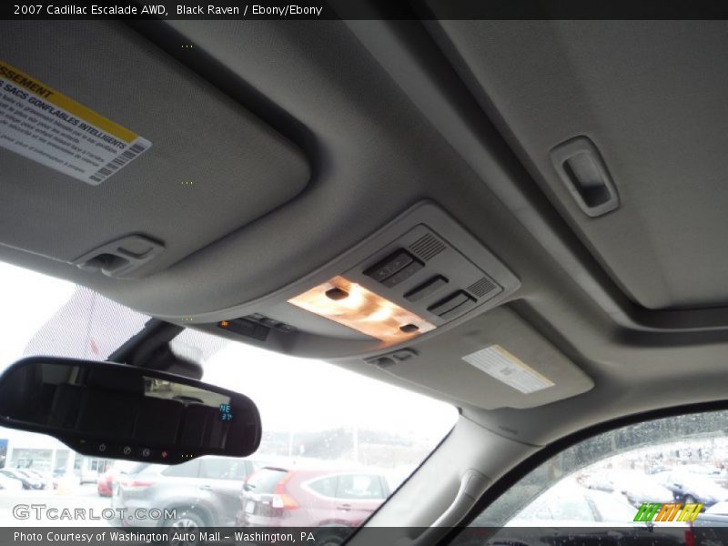 Black Raven / Ebony/Ebony 2007 Cadillac Escalade AWD