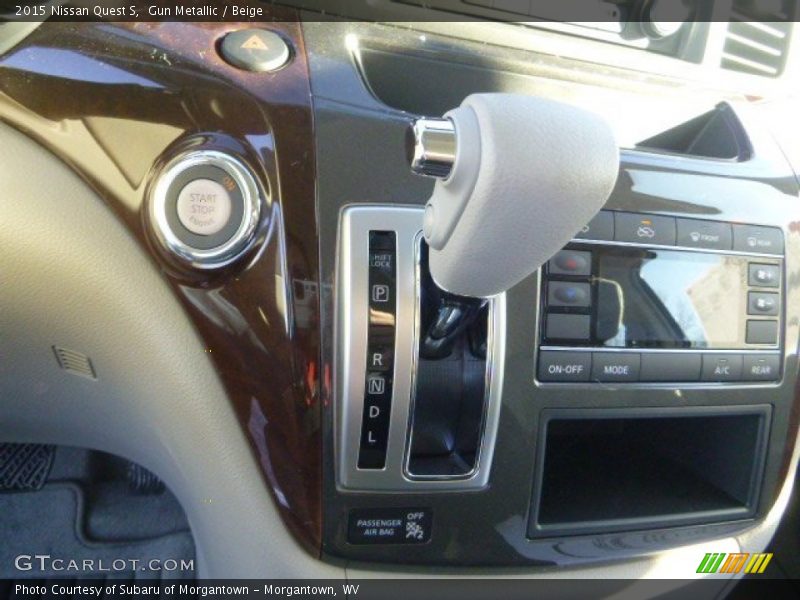 Gun Metallic / Beige 2015 Nissan Quest S