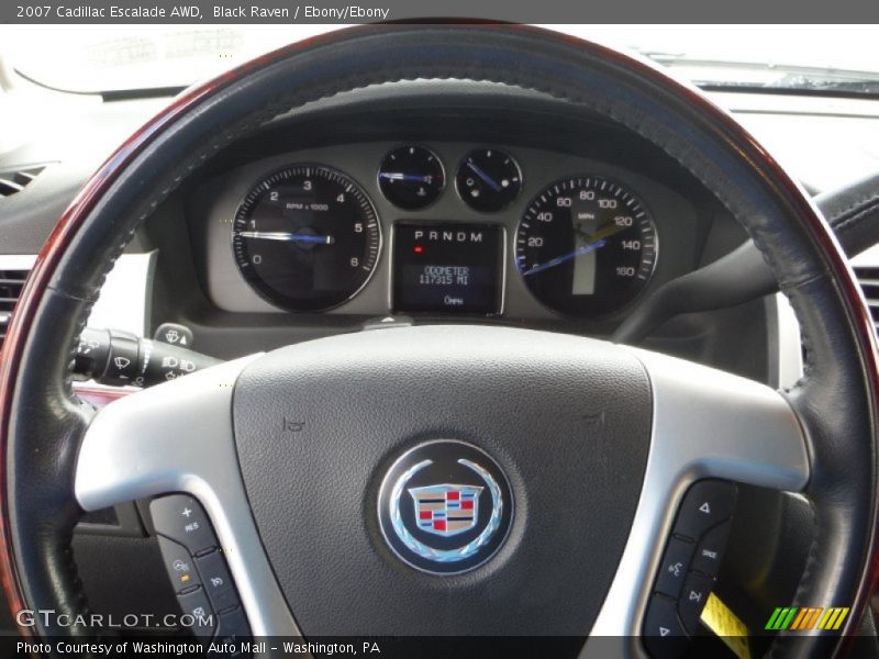 Black Raven / Ebony/Ebony 2007 Cadillac Escalade AWD