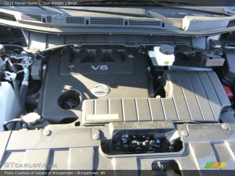 Gun Metallic / Beige 2015 Nissan Quest S