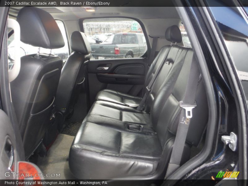 Black Raven / Ebony/Ebony 2007 Cadillac Escalade AWD