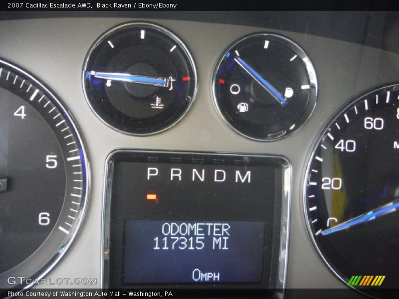 Black Raven / Ebony/Ebony 2007 Cadillac Escalade AWD