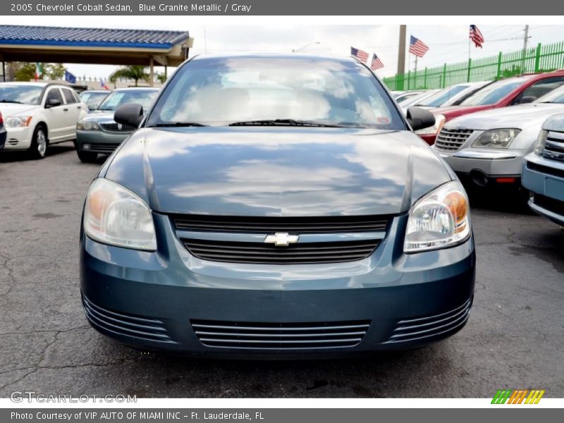 Blue Granite Metallic / Gray 2005 Chevrolet Cobalt Sedan