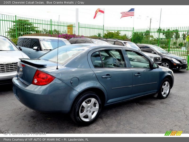 Blue Granite Metallic / Gray 2005 Chevrolet Cobalt Sedan