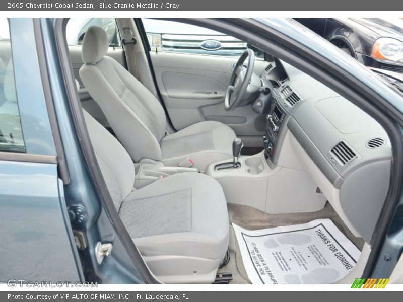 Blue Granite Metallic / Gray 2005 Chevrolet Cobalt Sedan