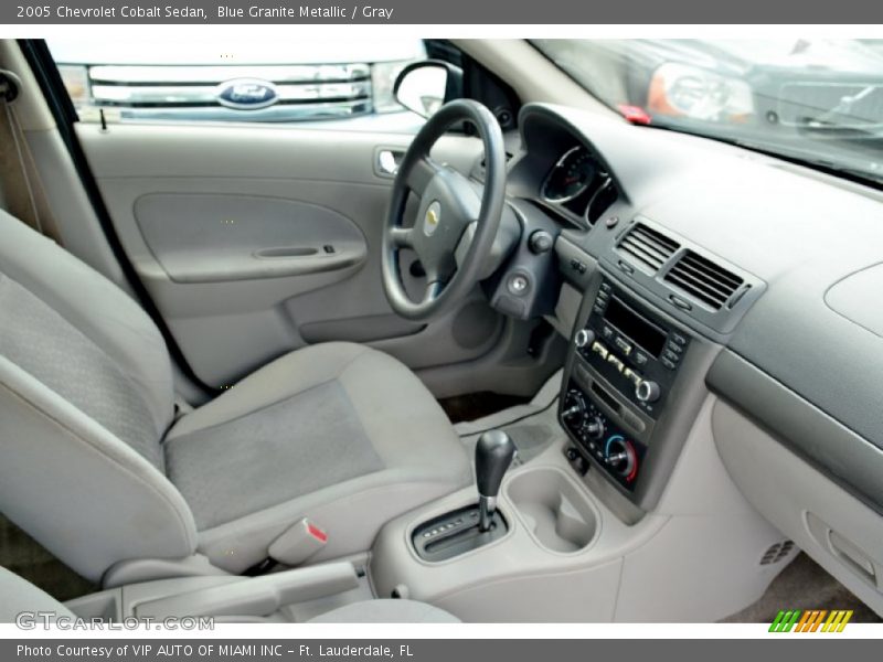 Blue Granite Metallic / Gray 2005 Chevrolet Cobalt Sedan