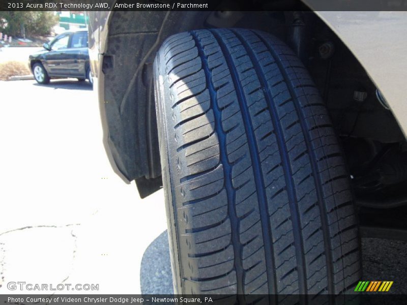 Amber Brownstone / Parchment 2013 Acura RDX Technology AWD