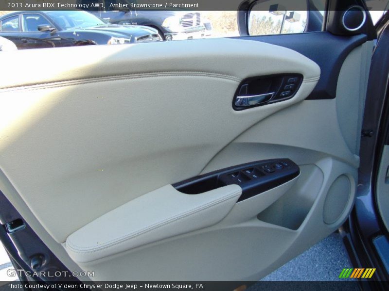 Amber Brownstone / Parchment 2013 Acura RDX Technology AWD