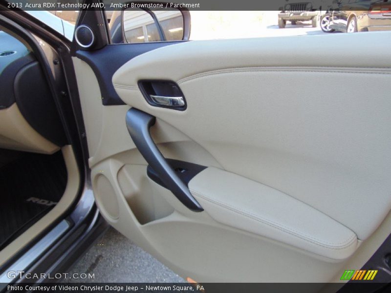 Amber Brownstone / Parchment 2013 Acura RDX Technology AWD