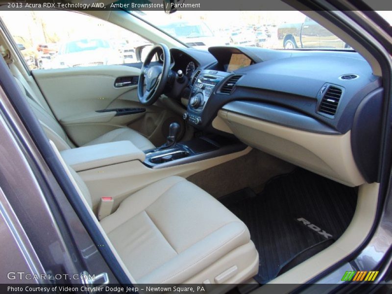 Amber Brownstone / Parchment 2013 Acura RDX Technology AWD
