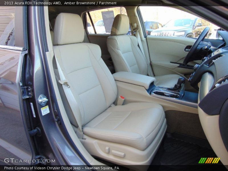 Amber Brownstone / Parchment 2013 Acura RDX Technology AWD