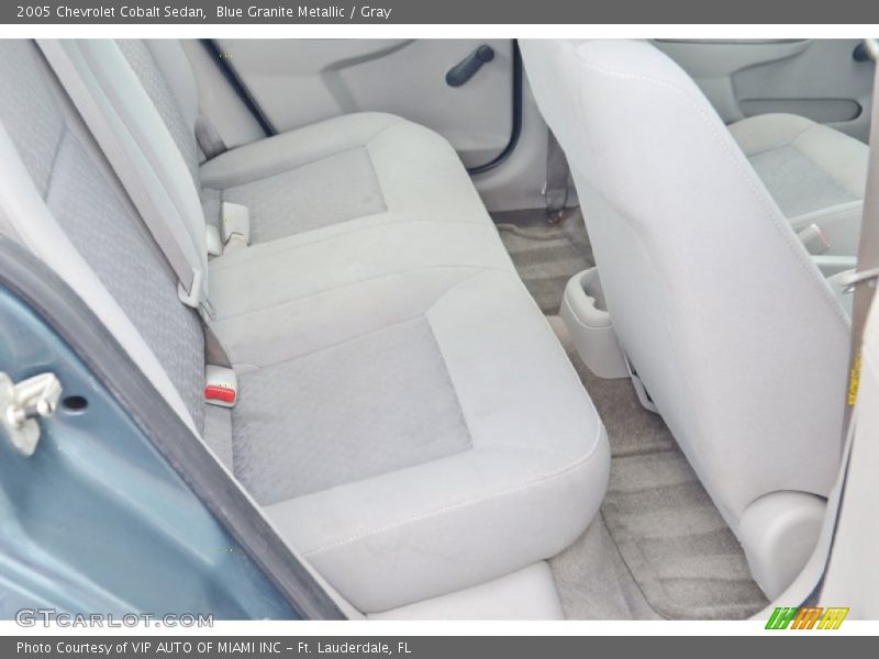 Blue Granite Metallic / Gray 2005 Chevrolet Cobalt Sedan