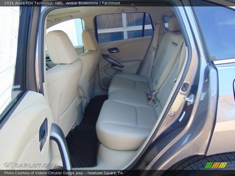 Amber Brownstone / Parchment 2013 Acura RDX Technology AWD