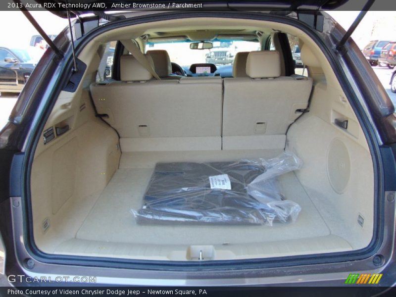 Amber Brownstone / Parchment 2013 Acura RDX Technology AWD