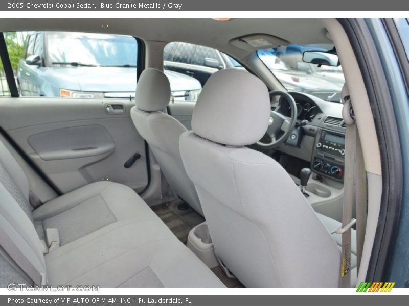 Blue Granite Metallic / Gray 2005 Chevrolet Cobalt Sedan
