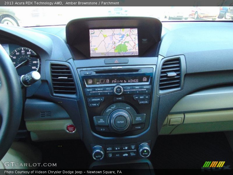 Amber Brownstone / Parchment 2013 Acura RDX Technology AWD