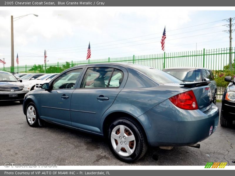 Blue Granite Metallic / Gray 2005 Chevrolet Cobalt Sedan
