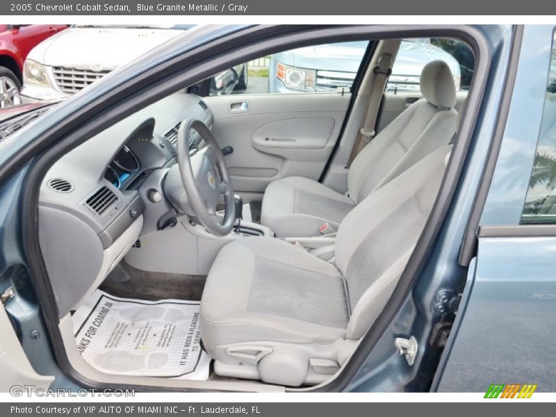 Blue Granite Metallic / Gray 2005 Chevrolet Cobalt Sedan
