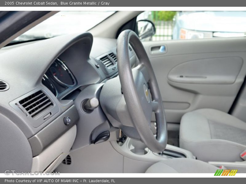 Blue Granite Metallic / Gray 2005 Chevrolet Cobalt Sedan