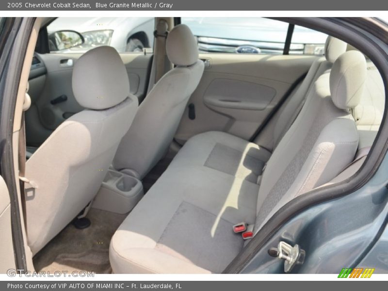 Blue Granite Metallic / Gray 2005 Chevrolet Cobalt Sedan
