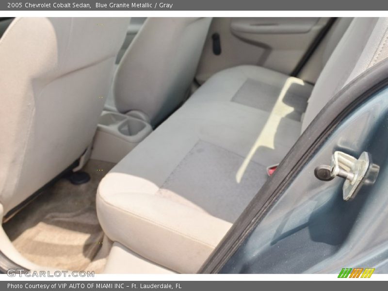 Blue Granite Metallic / Gray 2005 Chevrolet Cobalt Sedan