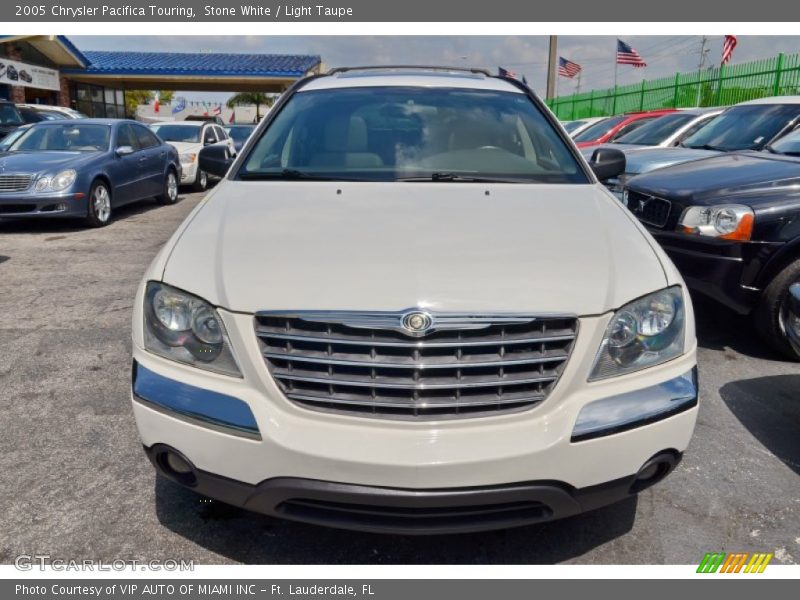 Stone White / Light Taupe 2005 Chrysler Pacifica Touring