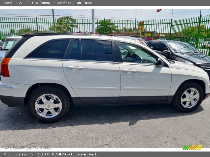 Stone White / Light Taupe 2005 Chrysler Pacifica Touring